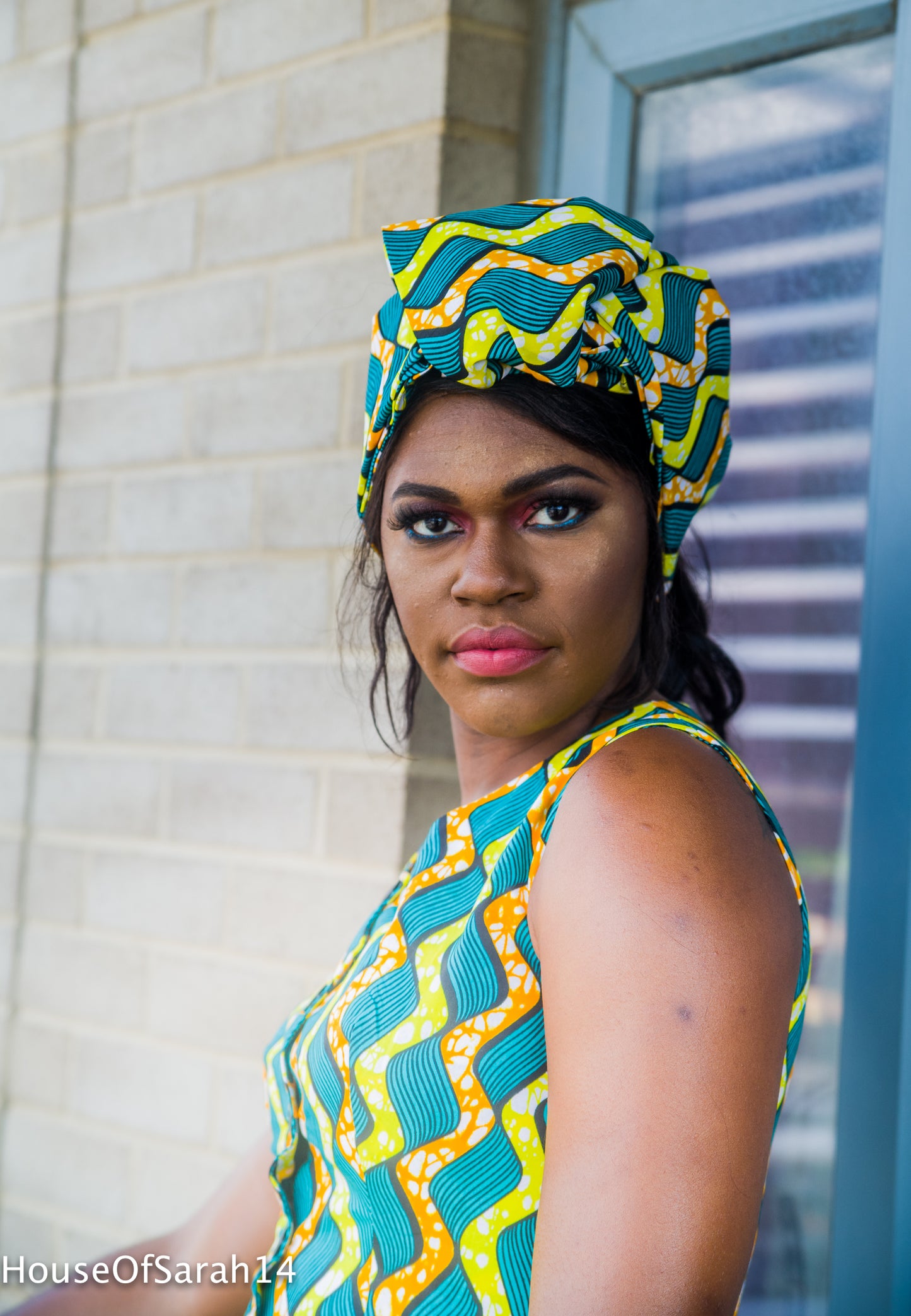 Fanta African Print Headwrap