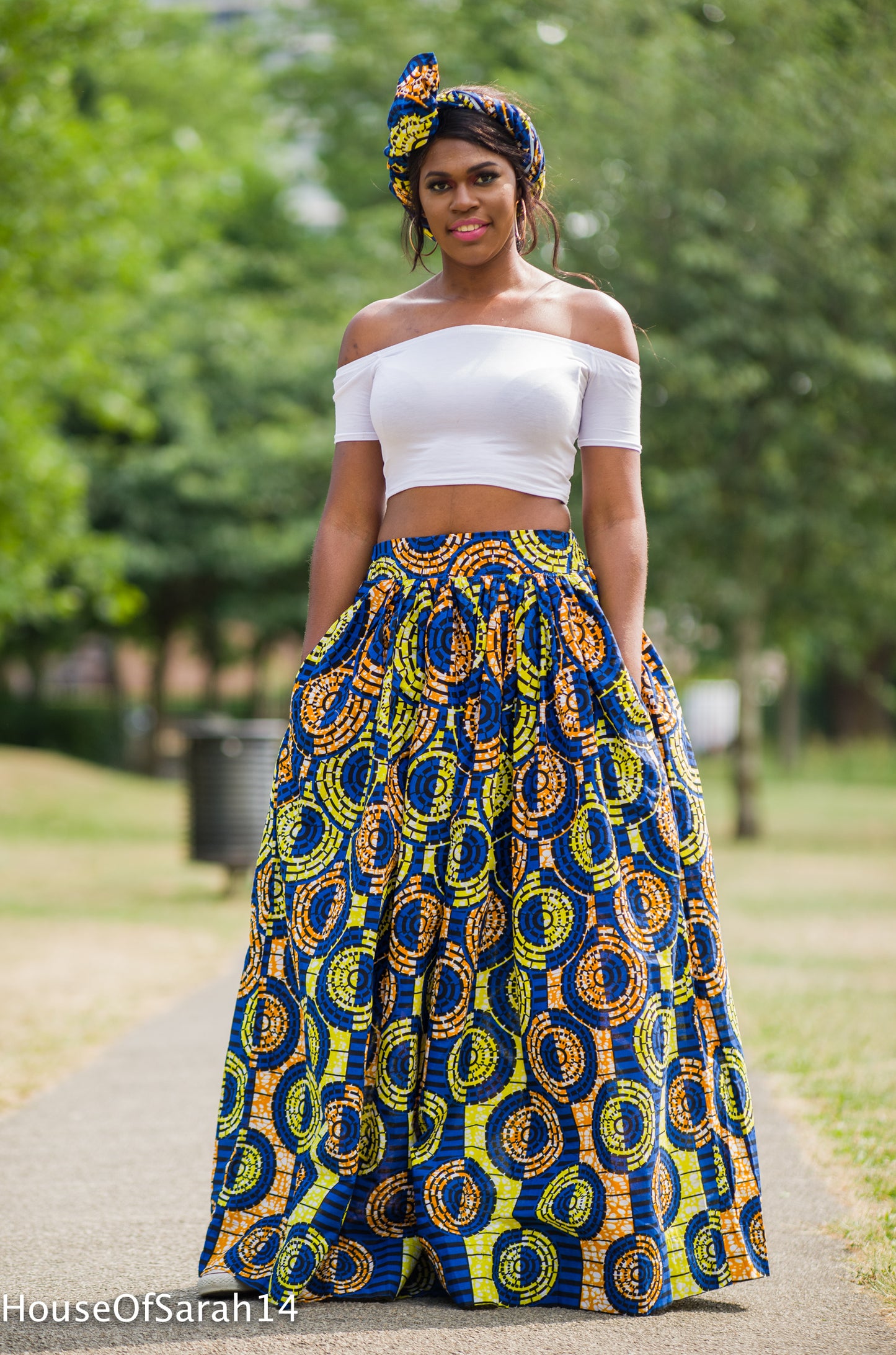 Bakop African Print Headwrap