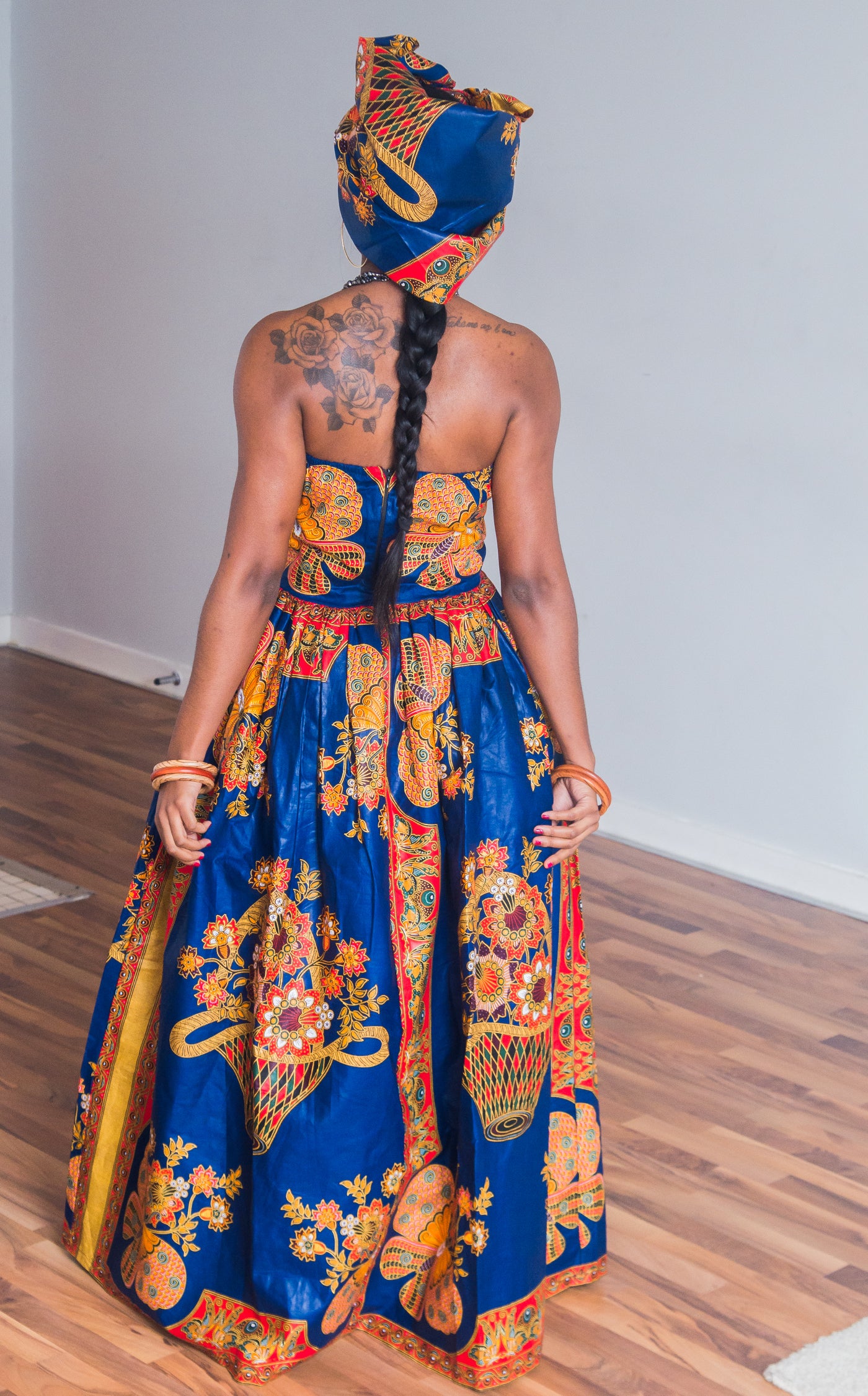 Bamenda African Maxi Dress-HouseOfSarah14