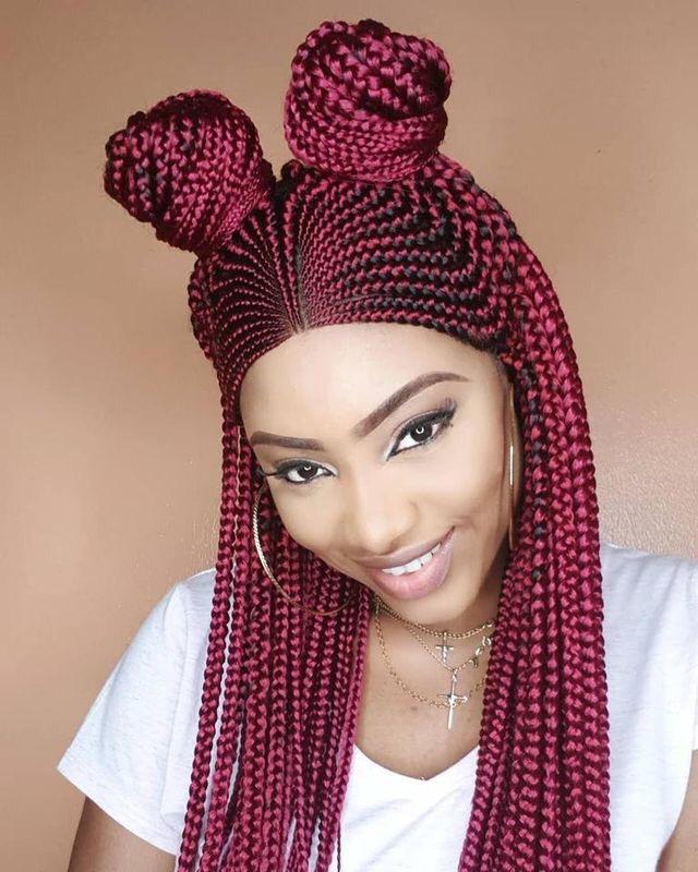 Braided Wig, cornrow wig 16 inches inches. Braidwig, Braidswig. Full lace wig