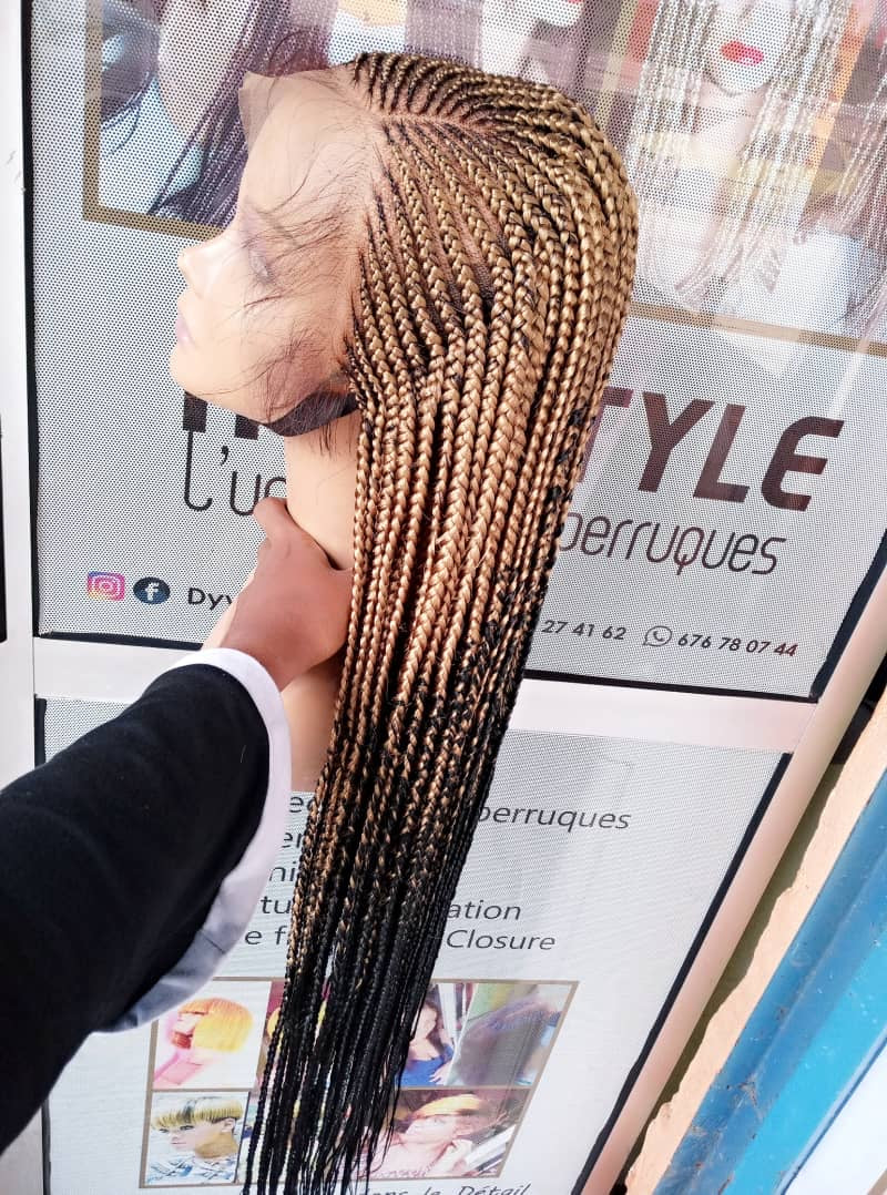 Cornrow Braided Wig, Braidwig, Braidswig. 12/14inches.