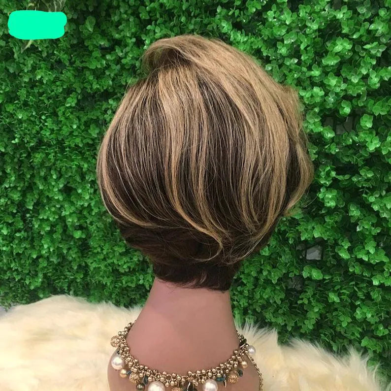 Human Hair Pixie Cut Wig | Virgin Pixie Cut Human Hair