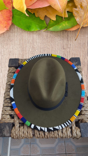 RIM Beaded Fedora Hat