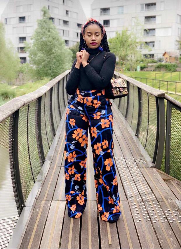Dara African Print Trouser - Tall