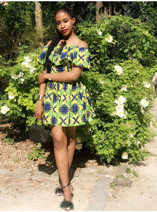 HouseOfSarah14 African Midi Dresses - African Style Dresses