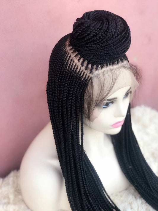 Full lace Wig Conrow Braids Wig