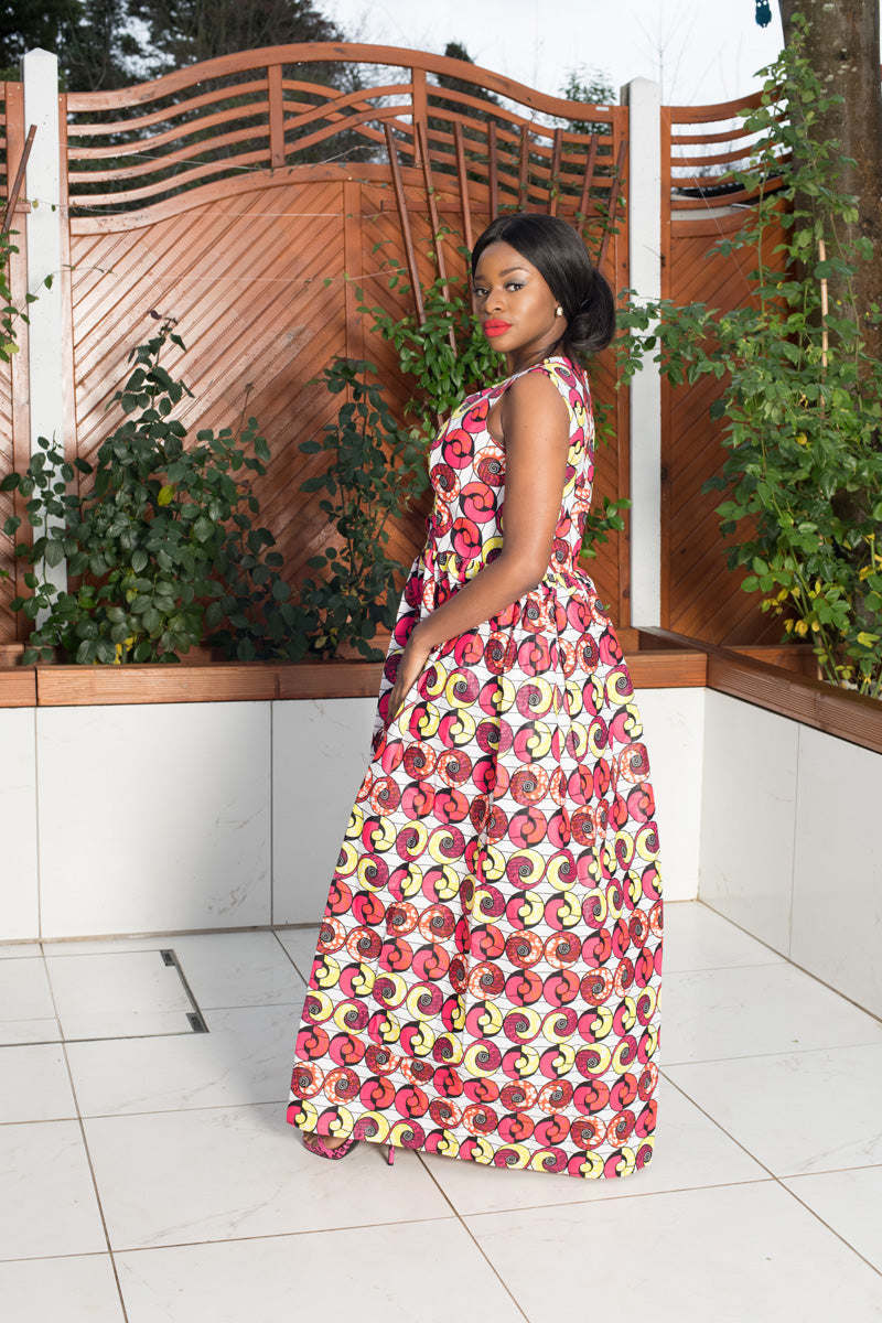 Kimoko African Print Top/Dress