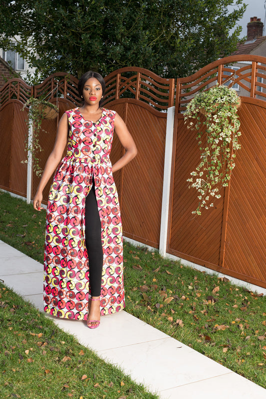 Kimoko African Print Top/Dress