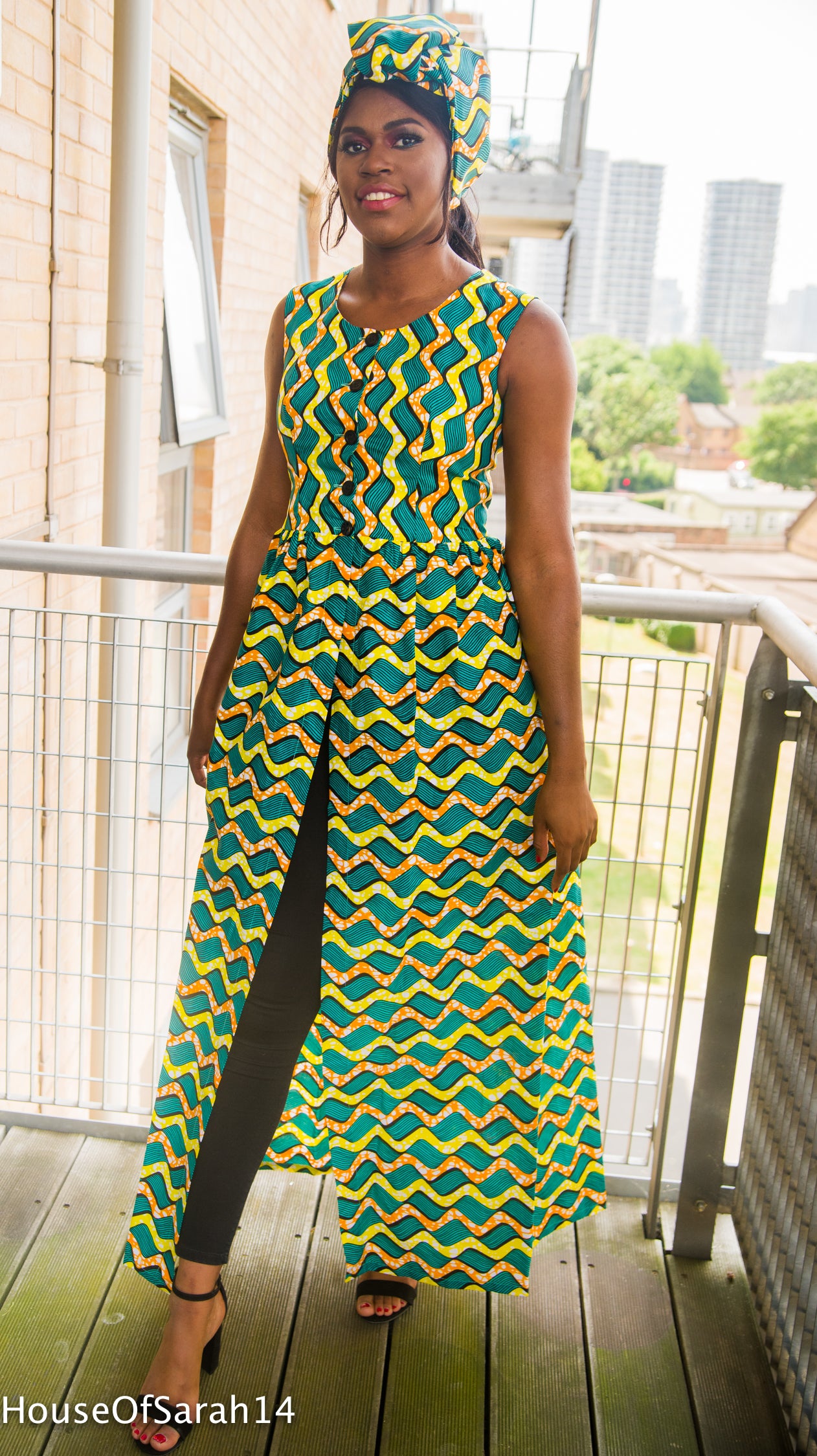 Fanta African Print Top/Dress