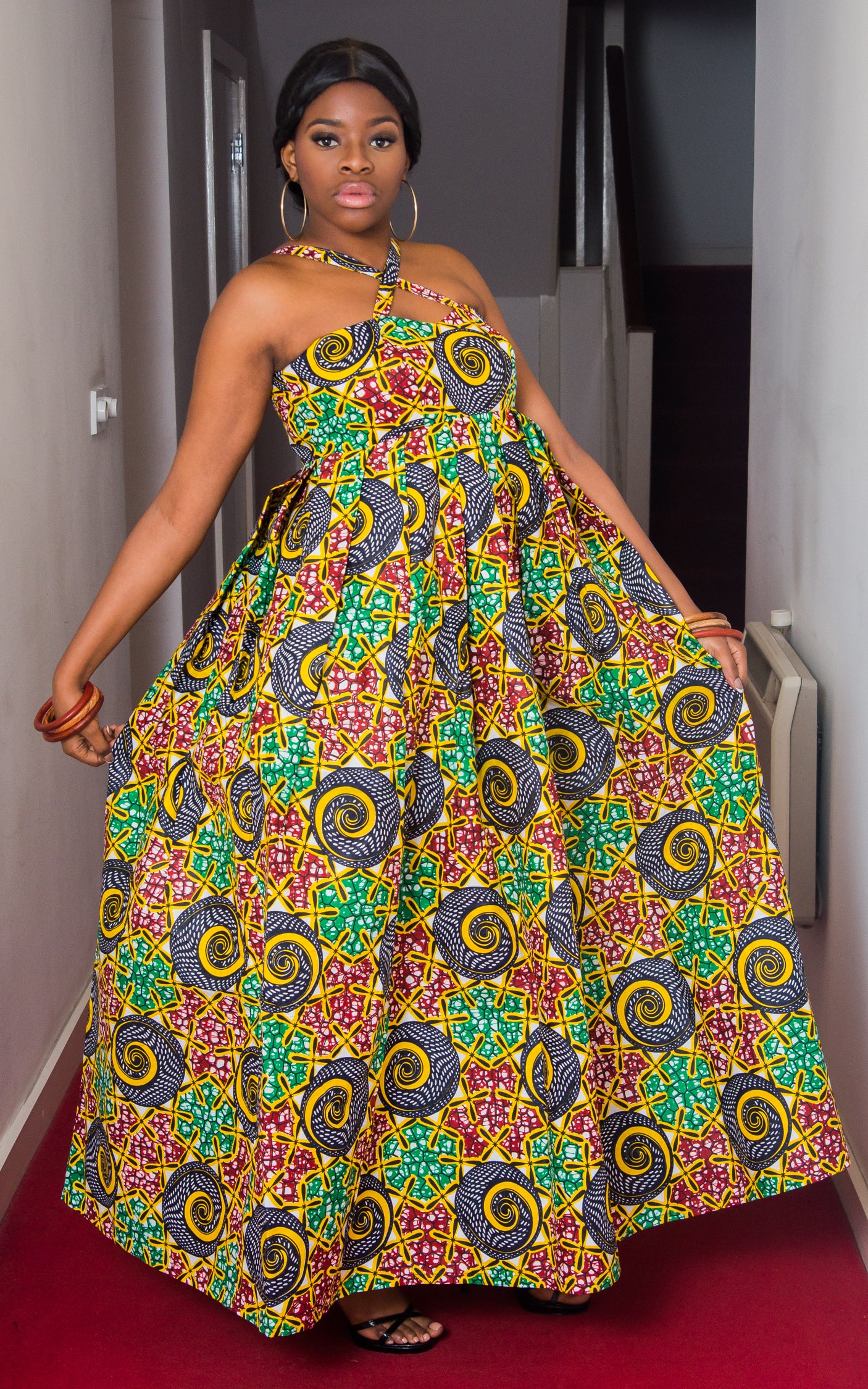 Shalom African Maxi Dress-HouseOfSarah14