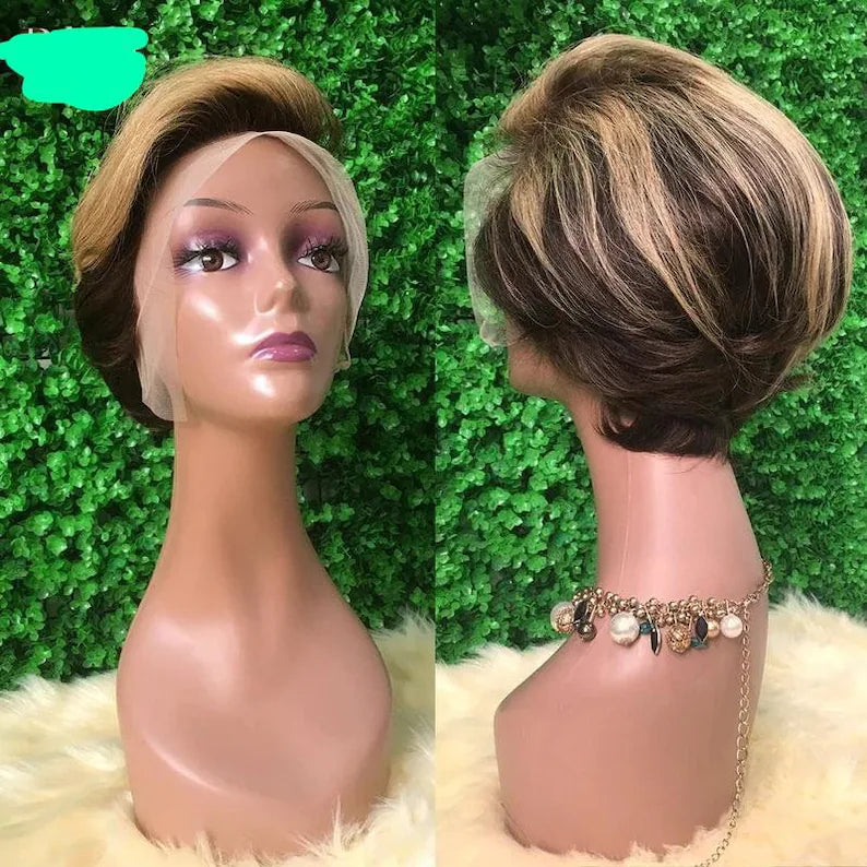Human Hair Pixie Cut Wig | Virgin Pixie Cut Human Hair