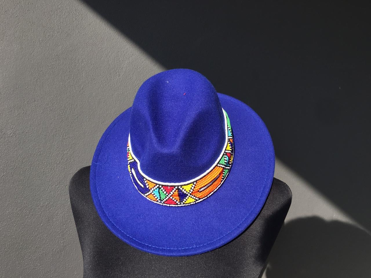 Zulu Beaded Fedora Hat
