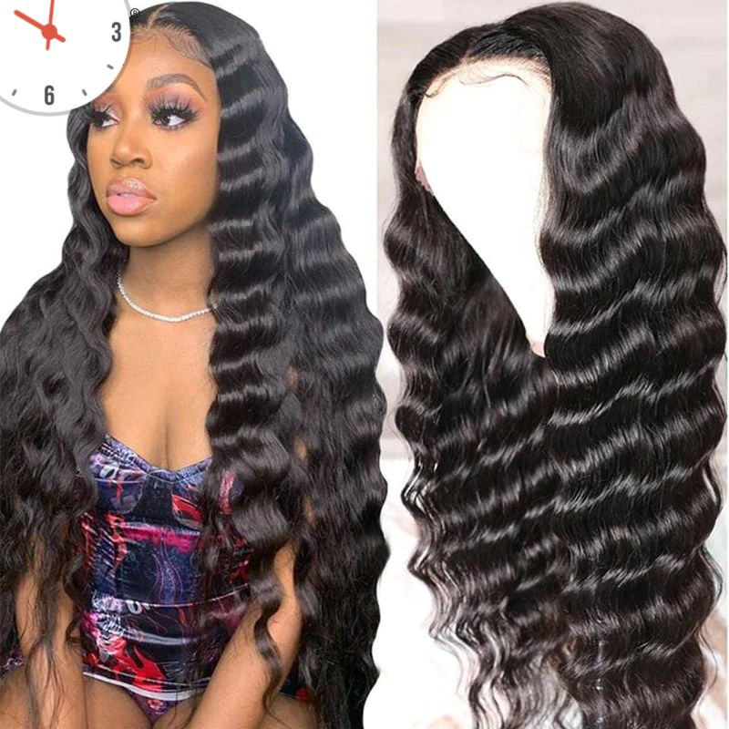 12A Extra Long length 4x4 5x5 Closure Lace Human Hair Wig
