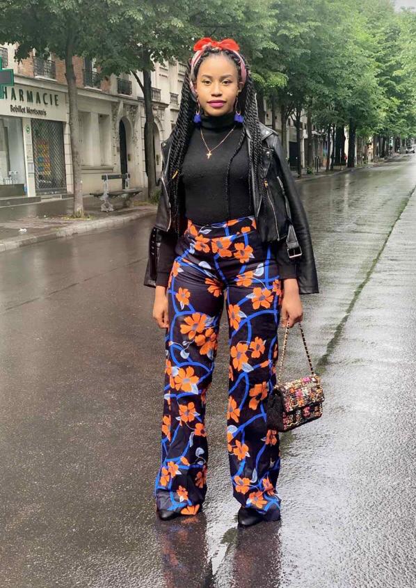 Dara African Print Trouser - Tall